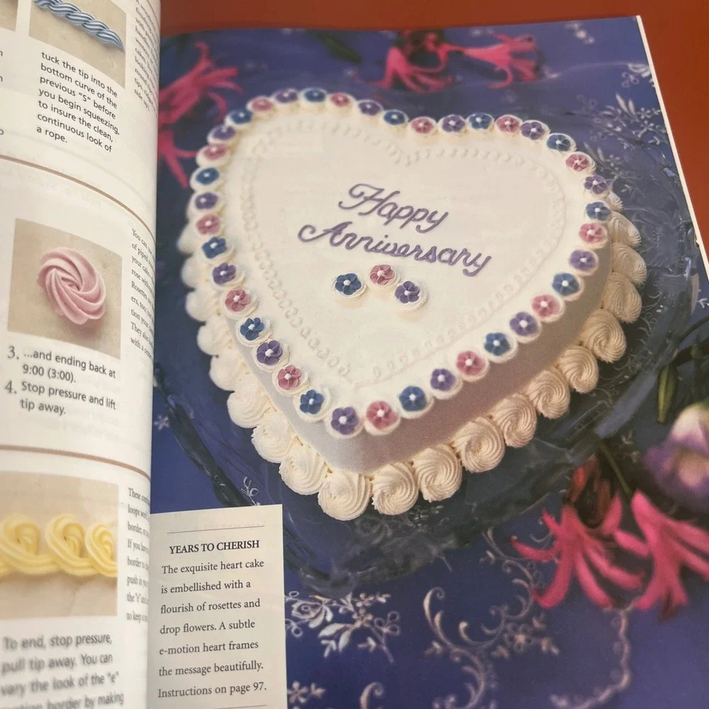 Wilton School Decorating Cakes A Reference & Idea Book 1999 Hardcover Cookbook